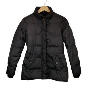 Lauren Ralph Lauren Women's Down Puffer Coat Jacket Black Size Small